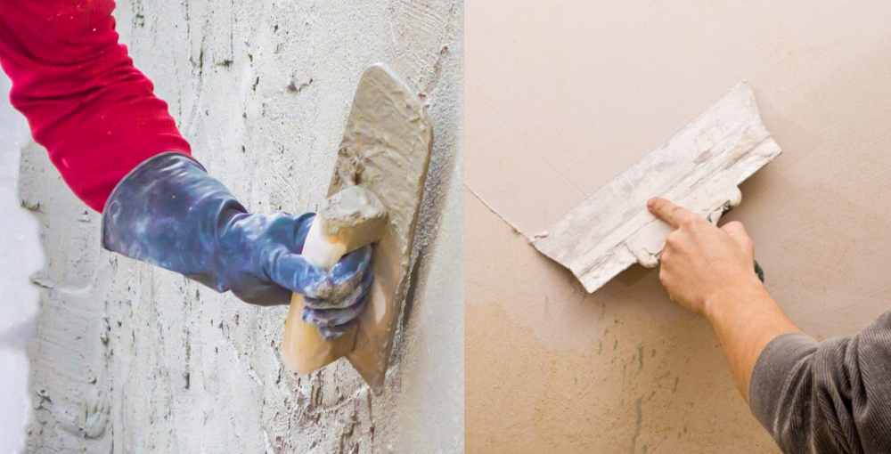 Как шпаклевать стены в подвале